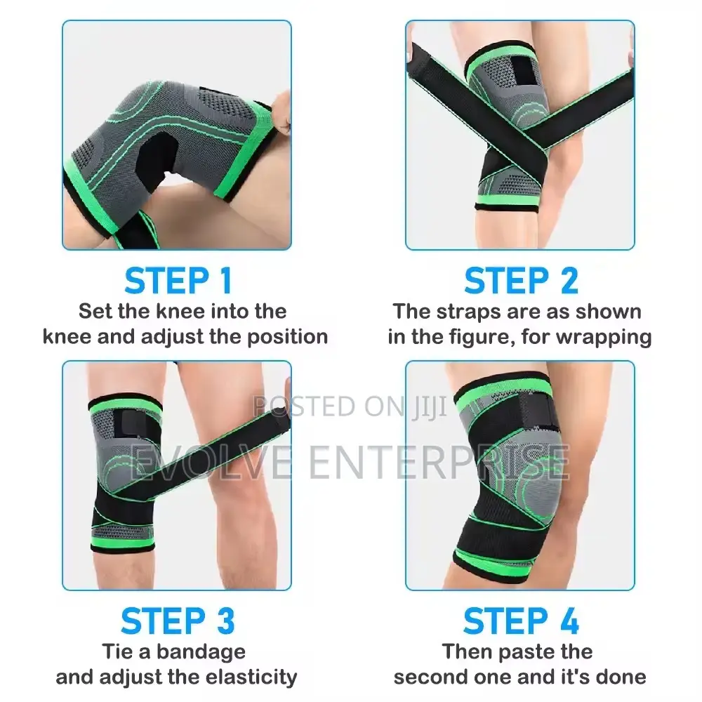 1pcs Adjustable Sports Knee Pad Knee Pain Relief