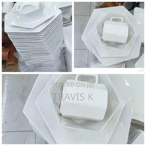 Hexagon Shaped 24pcs Dinner Set