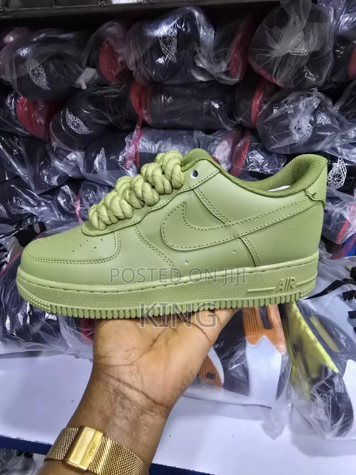 Air Force 1 Oil Green,
