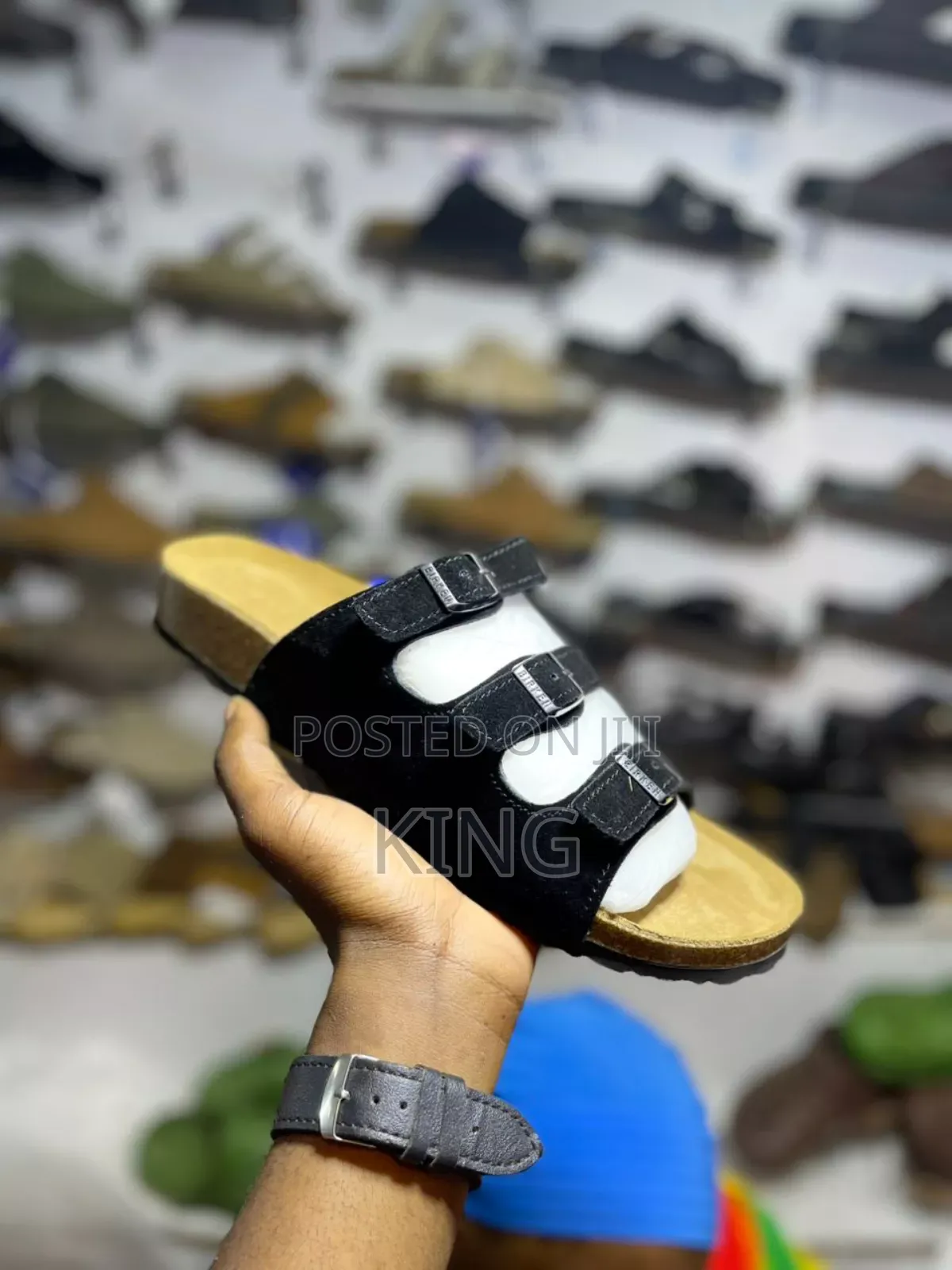 Black Naot Austin Sandal