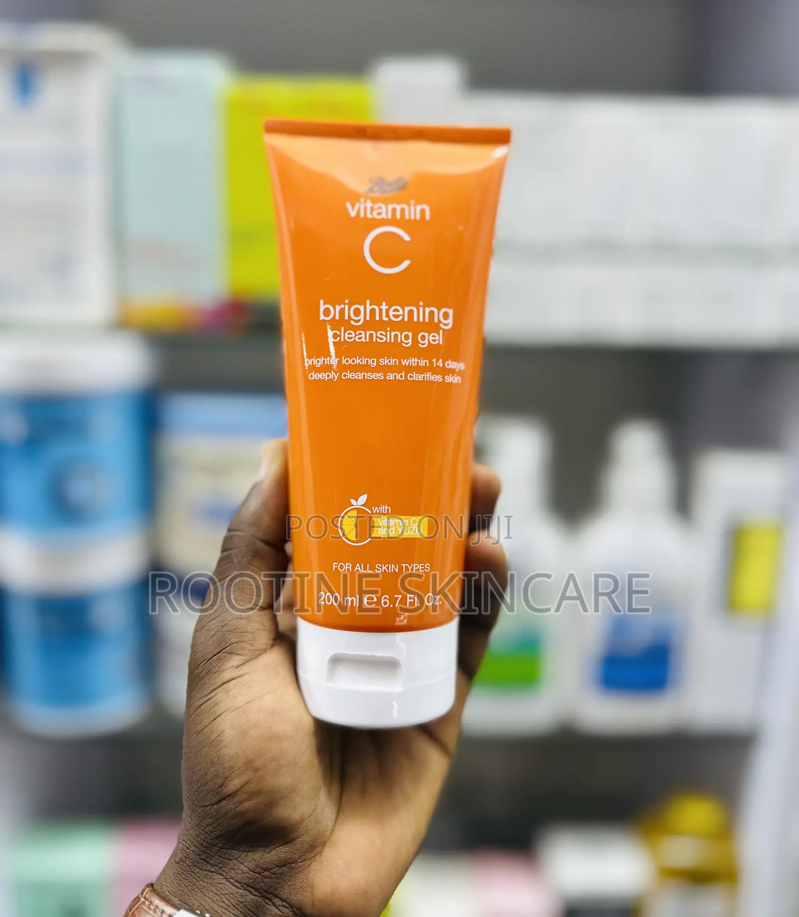Boots Vitamin C Yuzu Brightening Cleansing Gel 200mls
