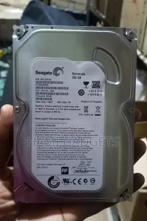 250gb Seagate Hard Disk
