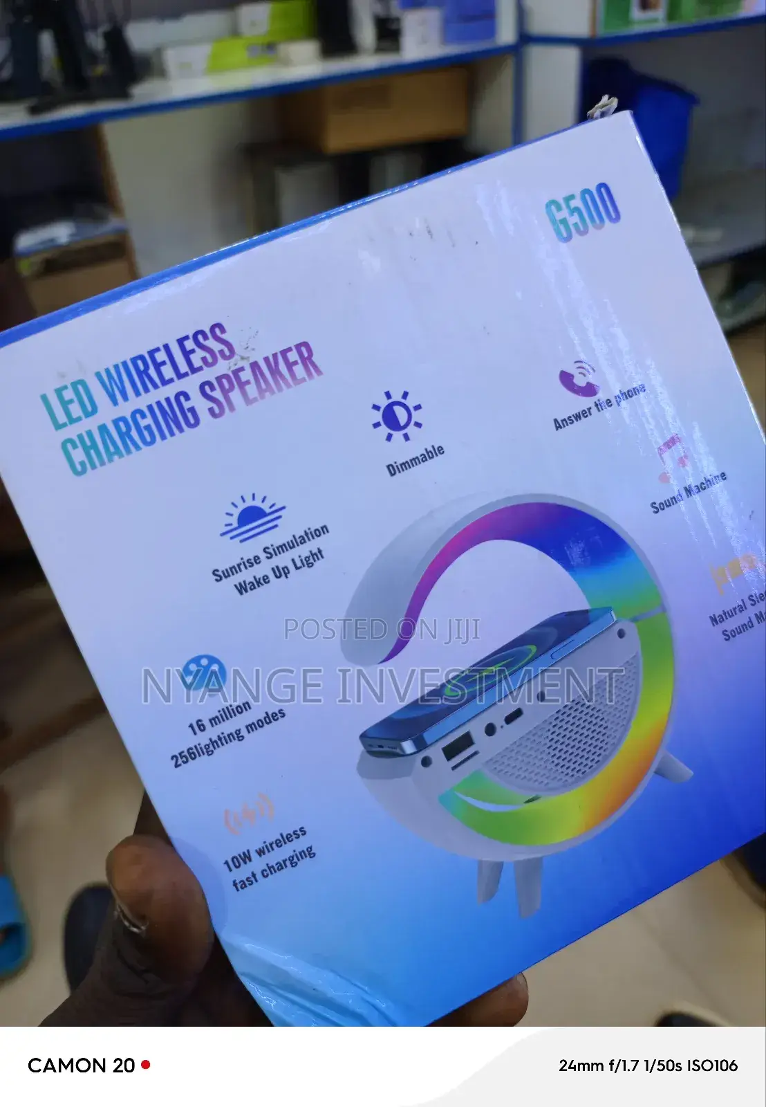 Led Wireless Charging Speakers