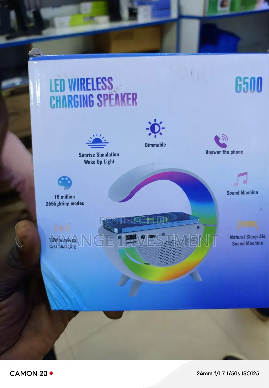 Led Wireless Charging Speakers