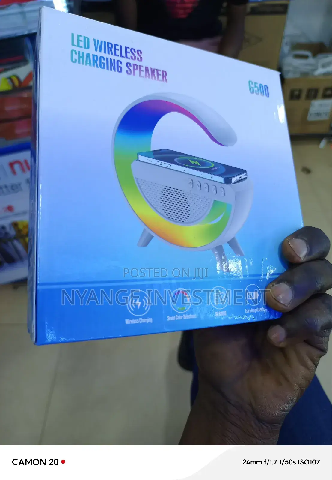 Led Wireless Charging Speakers