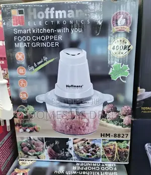 Hoffman 2.5L Electric Food Chopper Meat Grinder