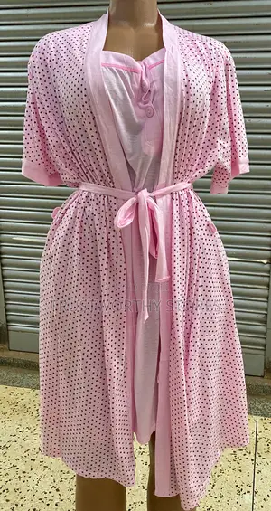 2piece Ladies Night Grown - Cotton