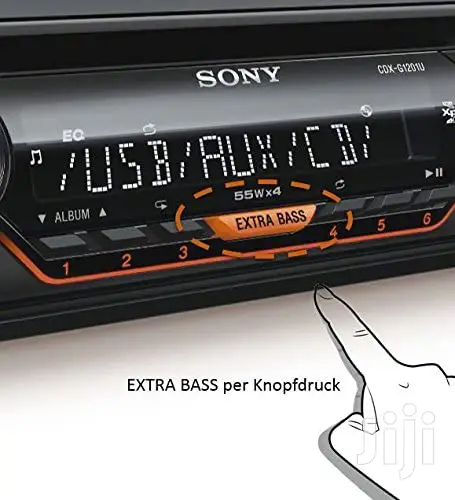 Sony CDX-G1201U Car Head Unit CD/FM/MP3/USB