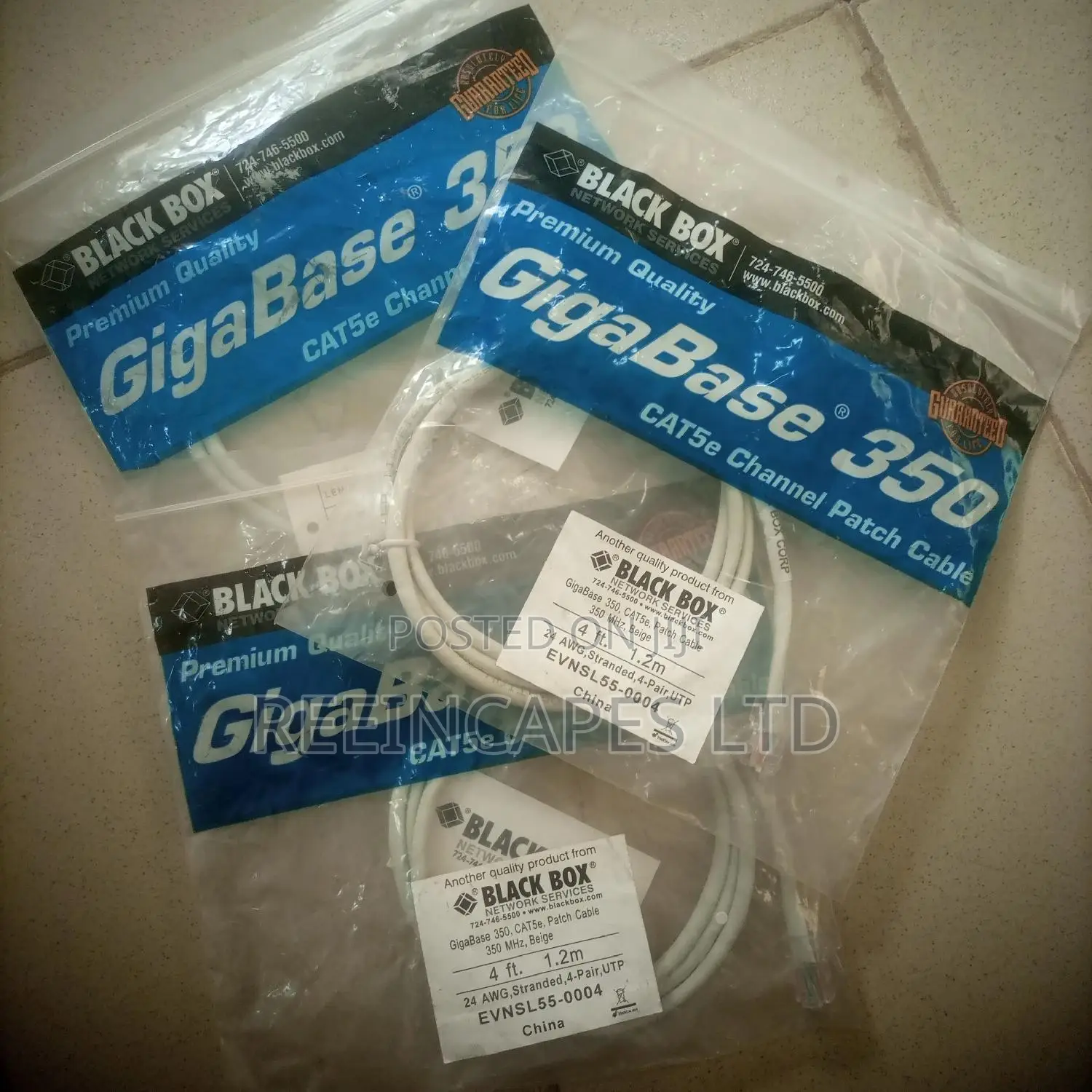 Gigabase 350, Patch Cable