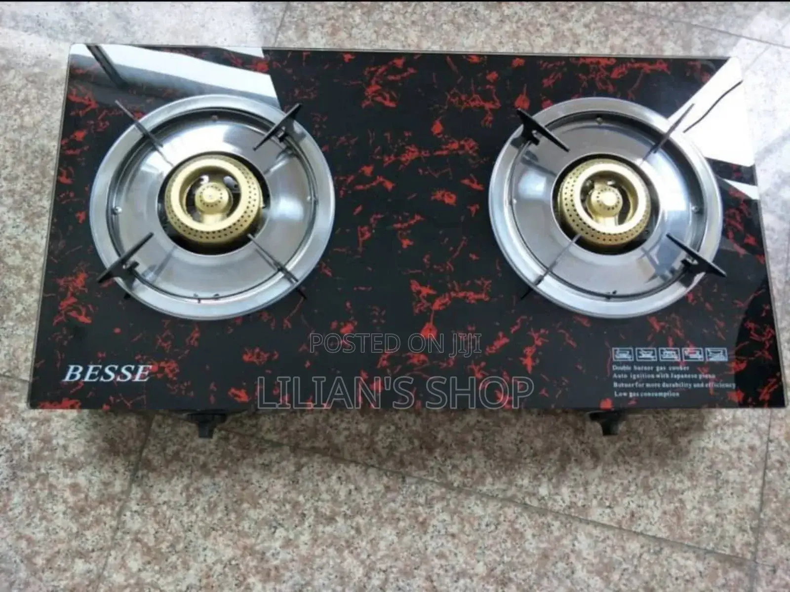 Double Besse Gas Cooker
