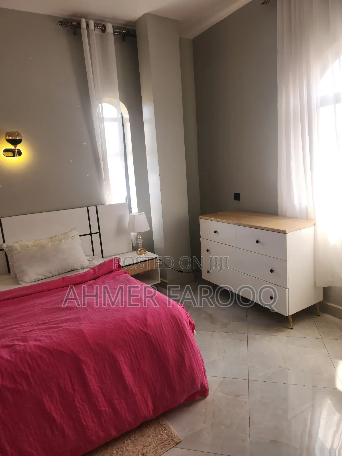 Furnished 1bdrm Apartment in Ahmed Homez, Central Division for rent
