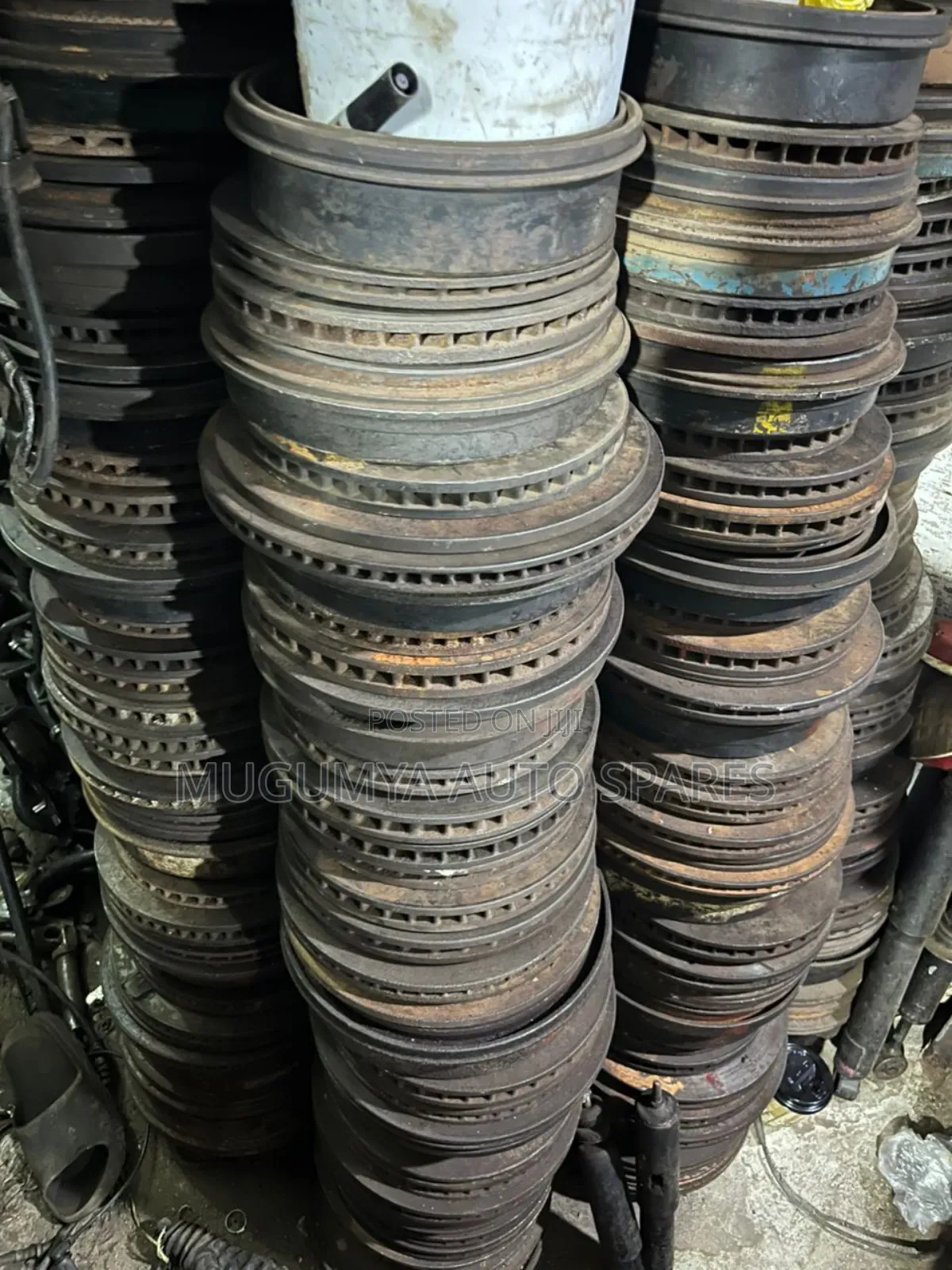 Front and Rear Discs Plus Drums