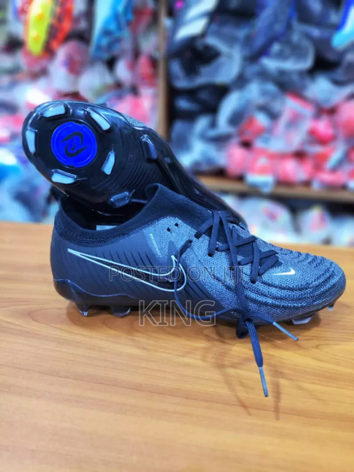 Nike Men's Gripknit Phantom GX Elite FG Black Football Boots
