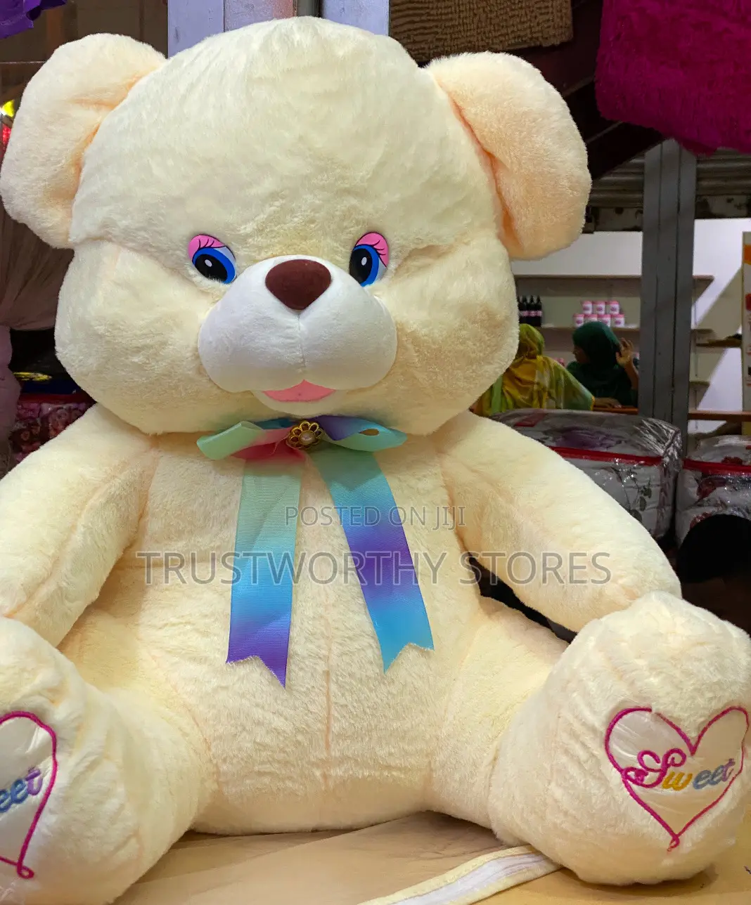 Cream Bear - Big Size