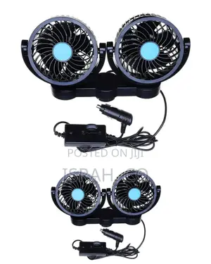 Brand Double Car Fan