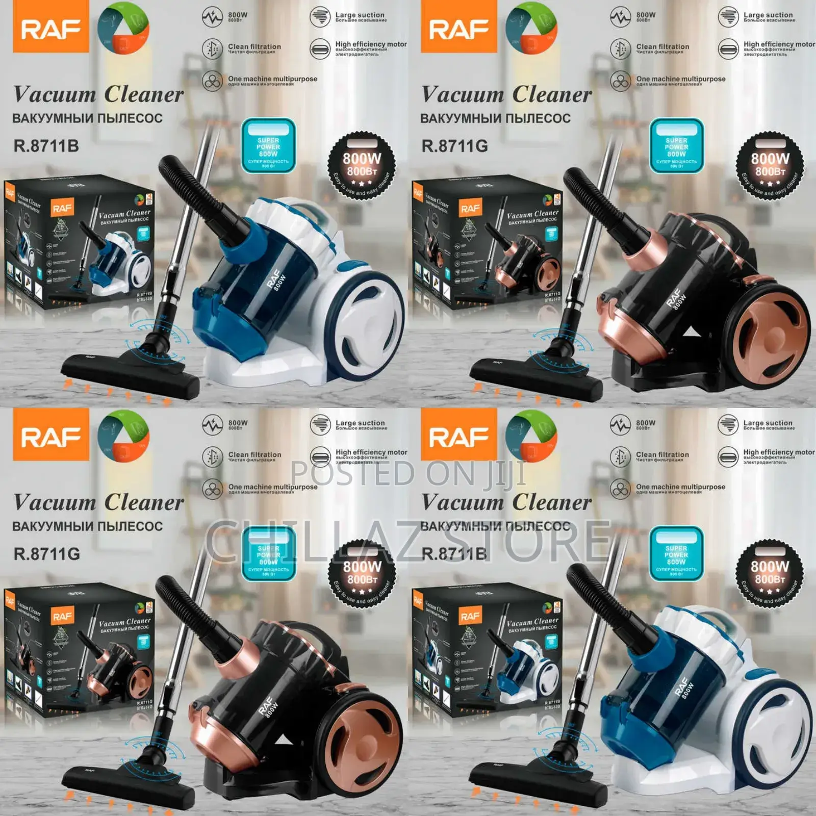 RAF Electric Vacuum Cleaner High Suction.
