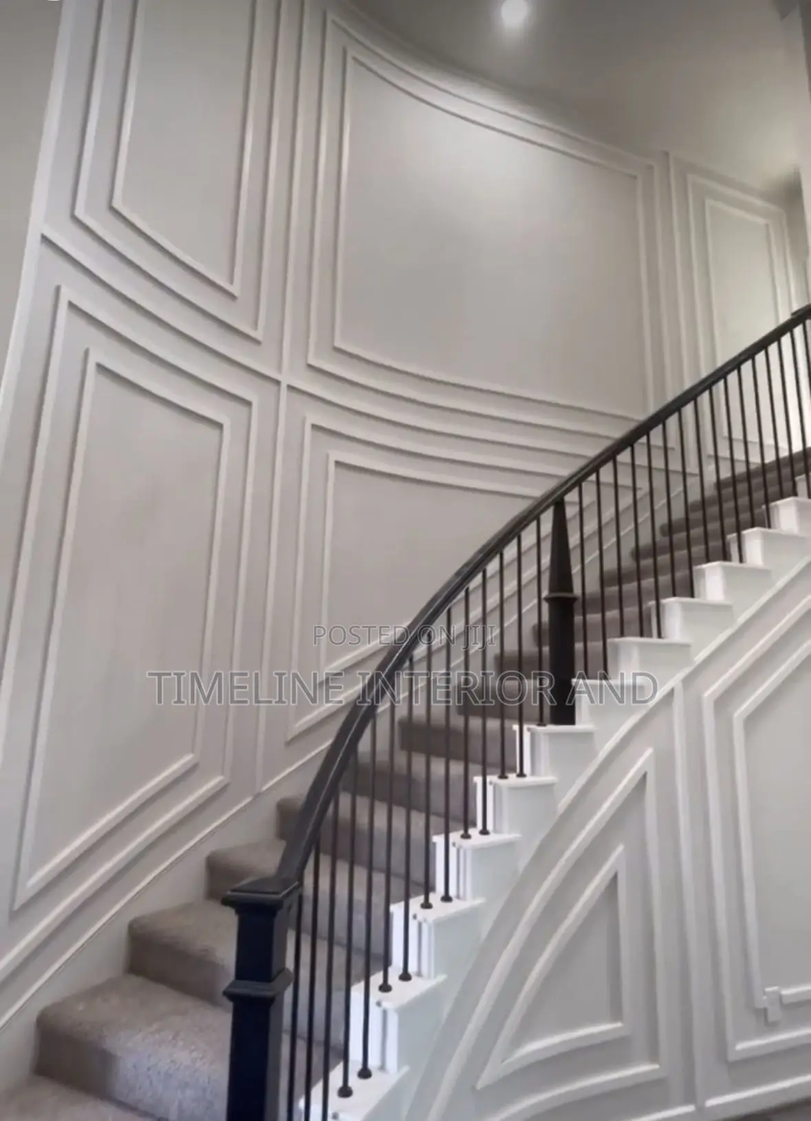 Wall Moulding on Staircases