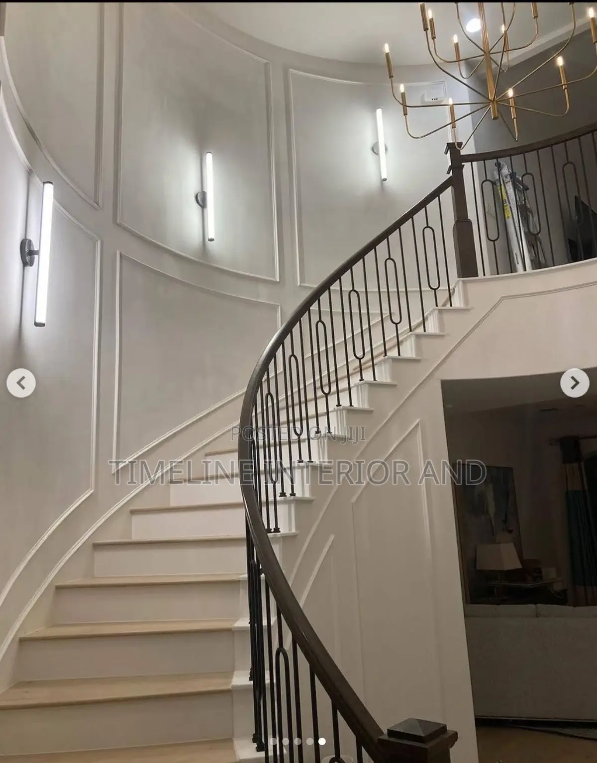 Wall Moulding on Staircases