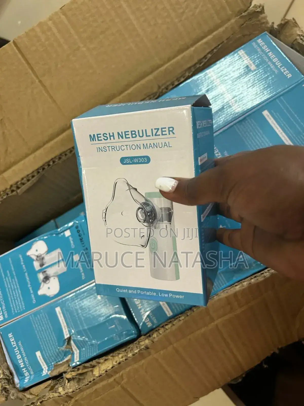 Portable Nebulizer Without a Backup Battery