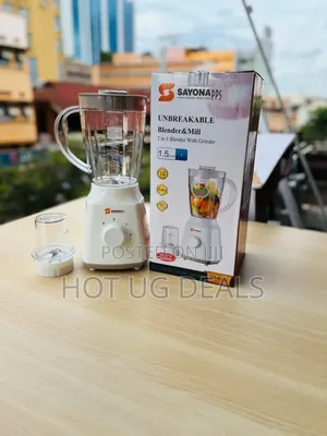 Sayona Blender With Unbreakable Jug 1.5L - Brown