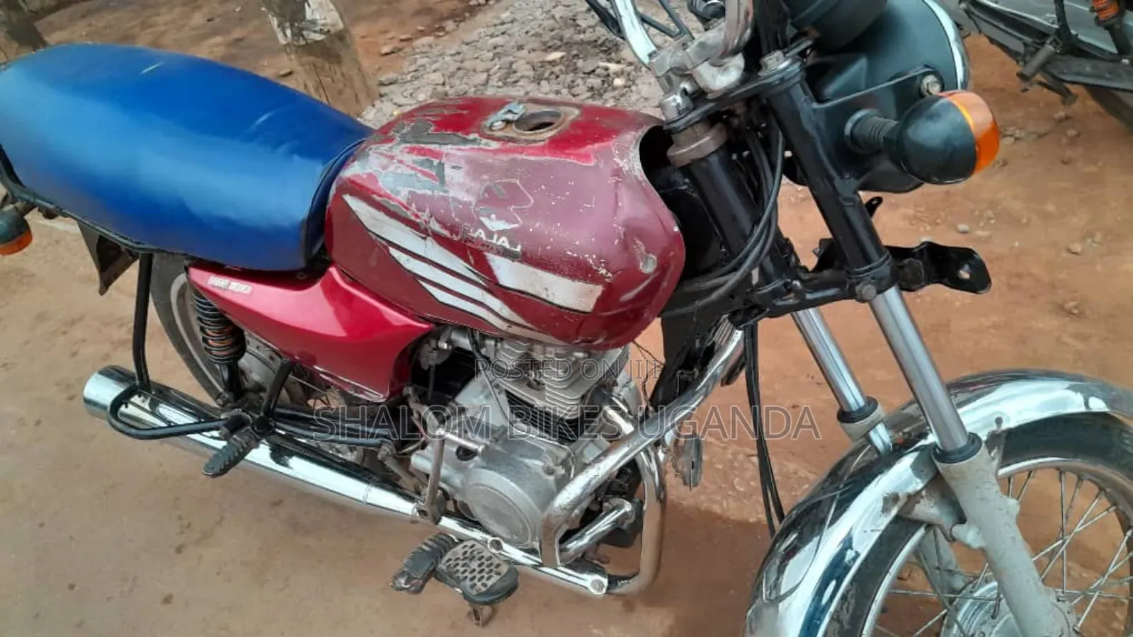 Bajaj Boxer 100 2016 Red