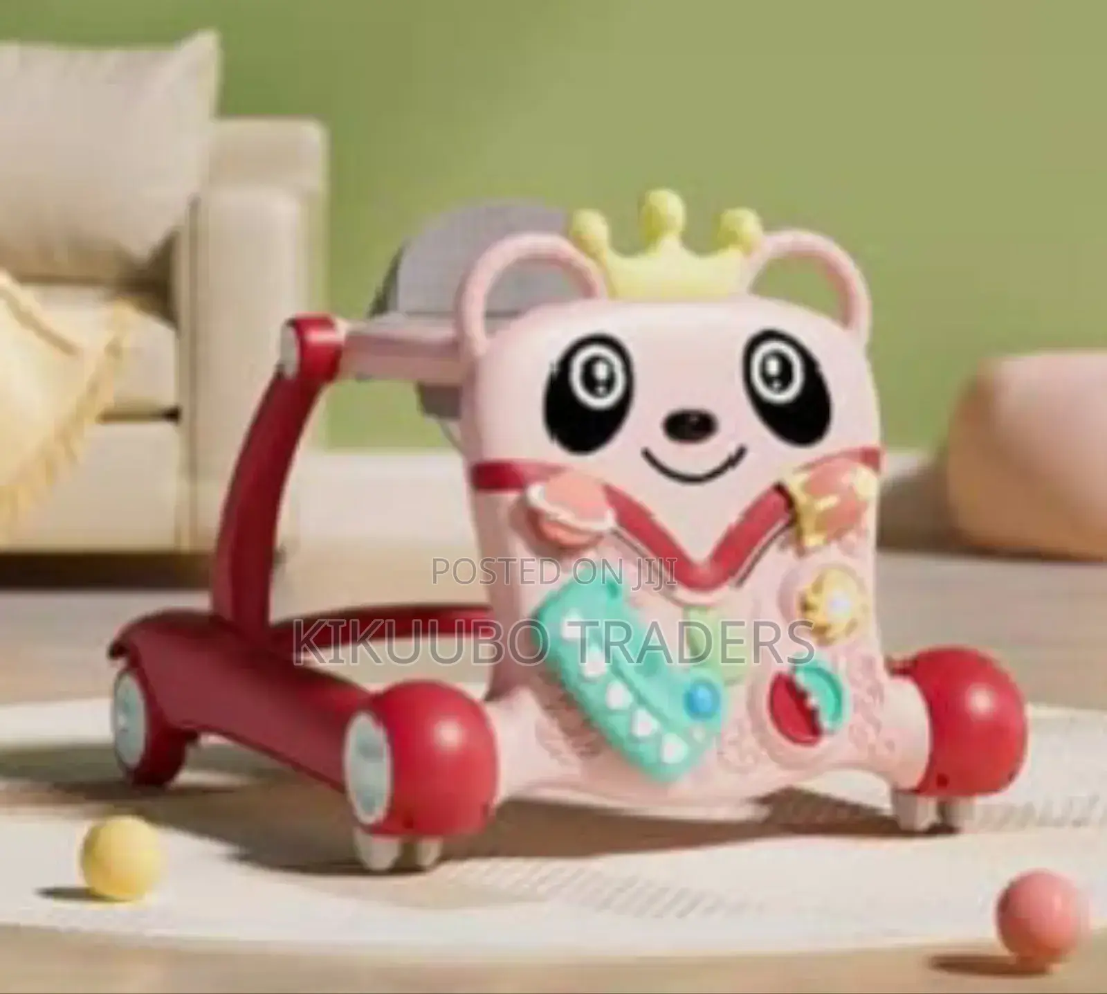 Baby Walker 3in1 - Pink