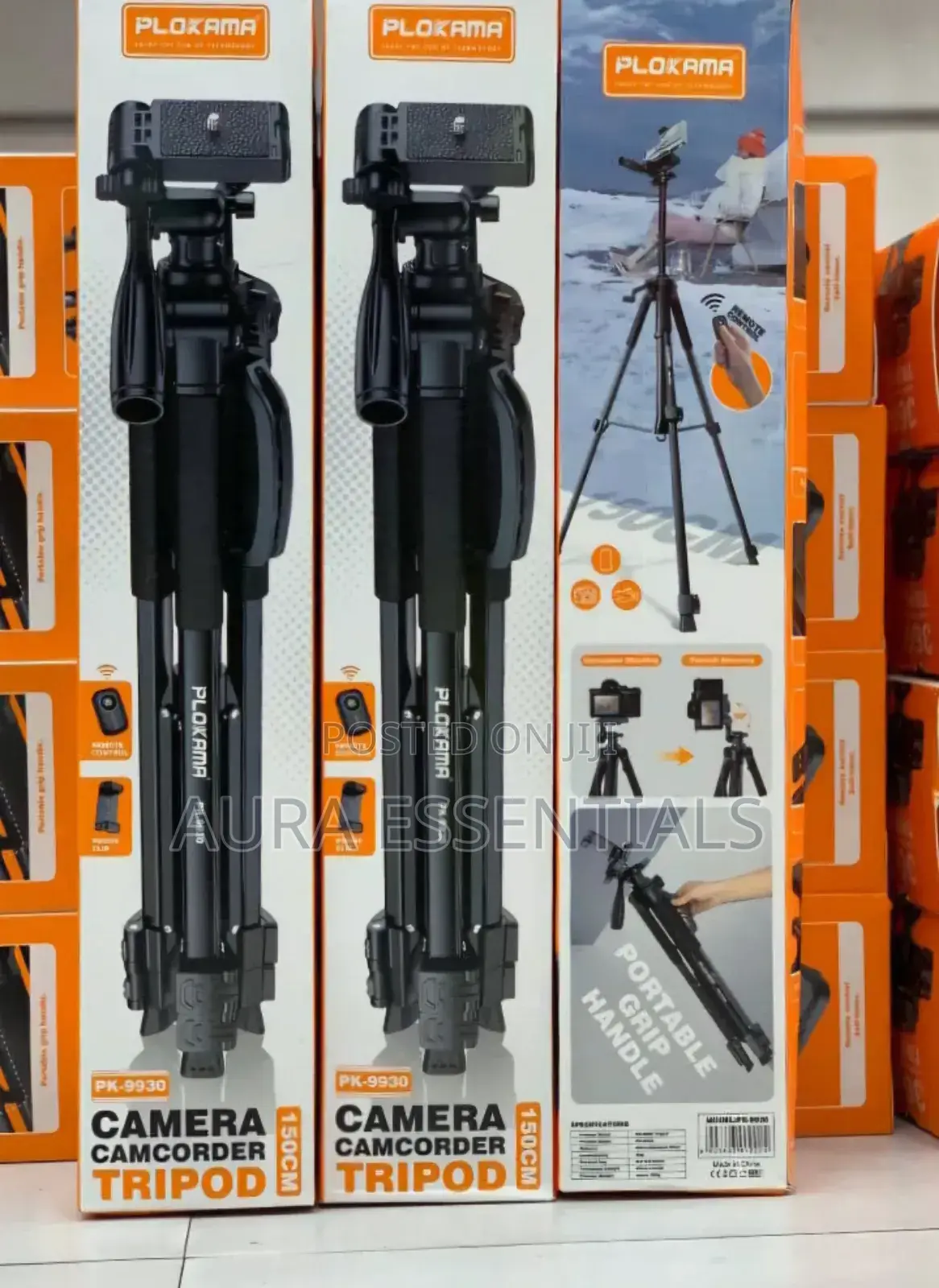 PLOKAMA PK-9950 Pro Professional Tripod