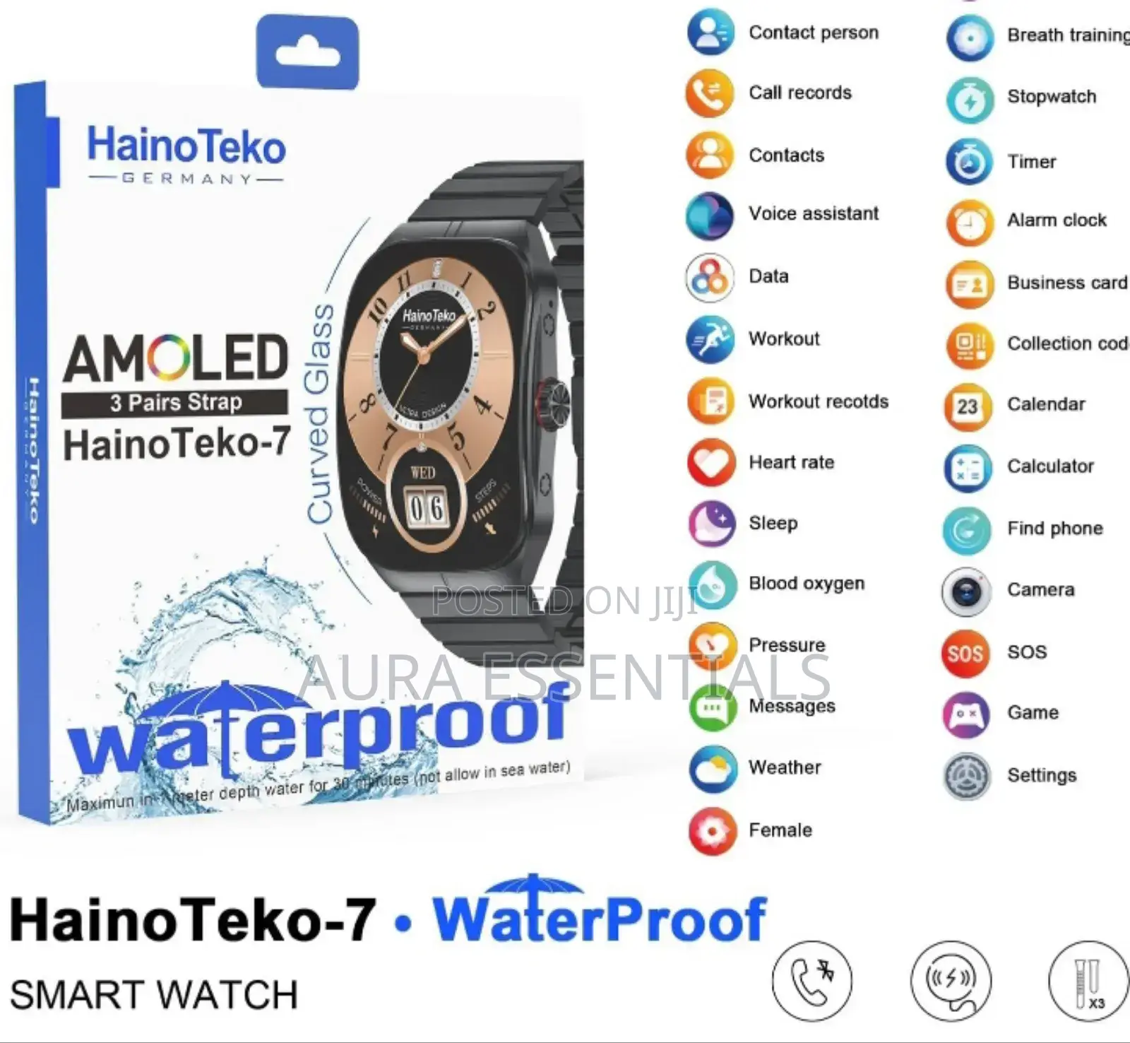 Haino Teko 7 Waterproof Smartwatch