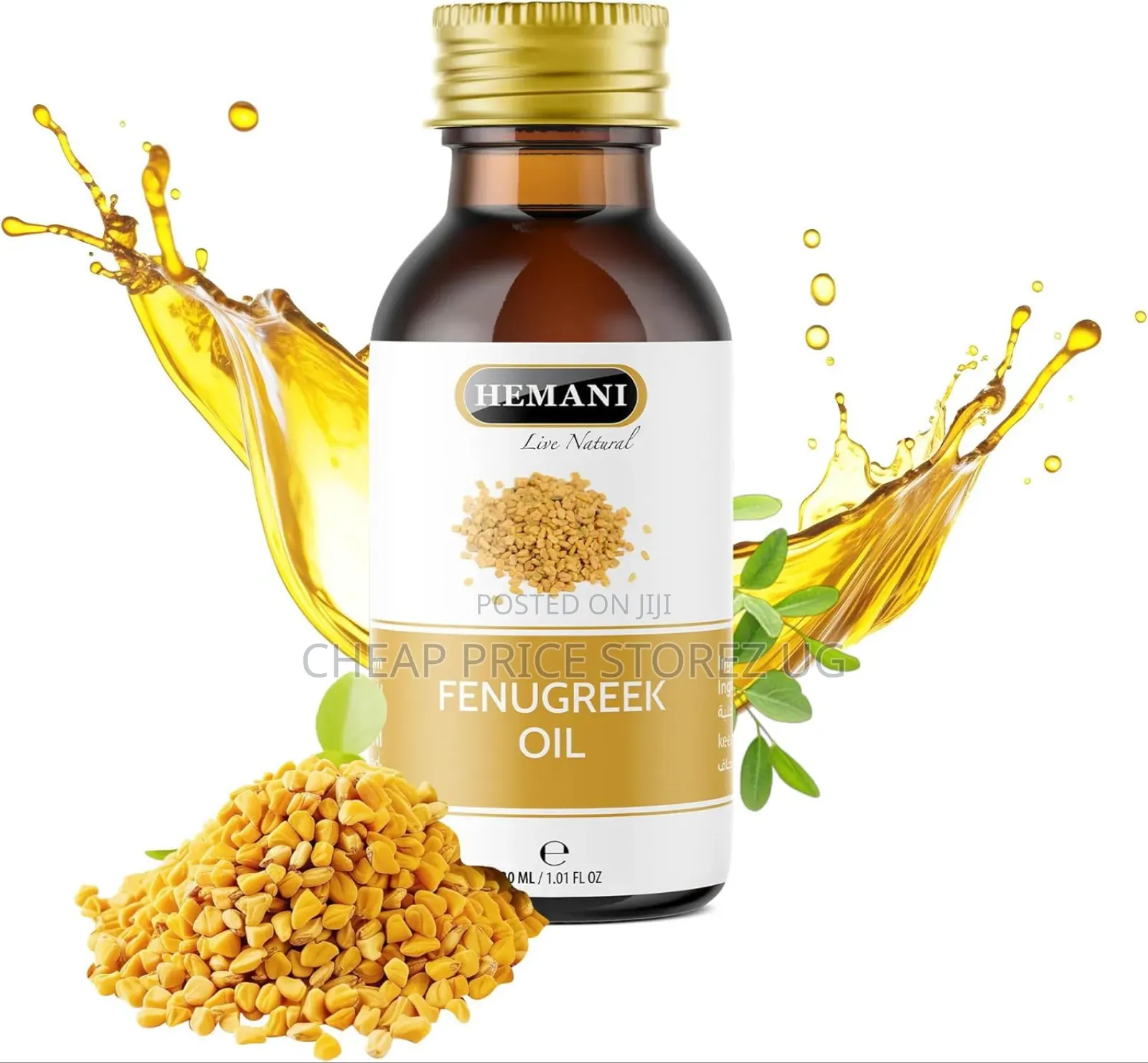 Hemani Fenugreek Oil 30ml - 100% Pure Natural Fenugreek