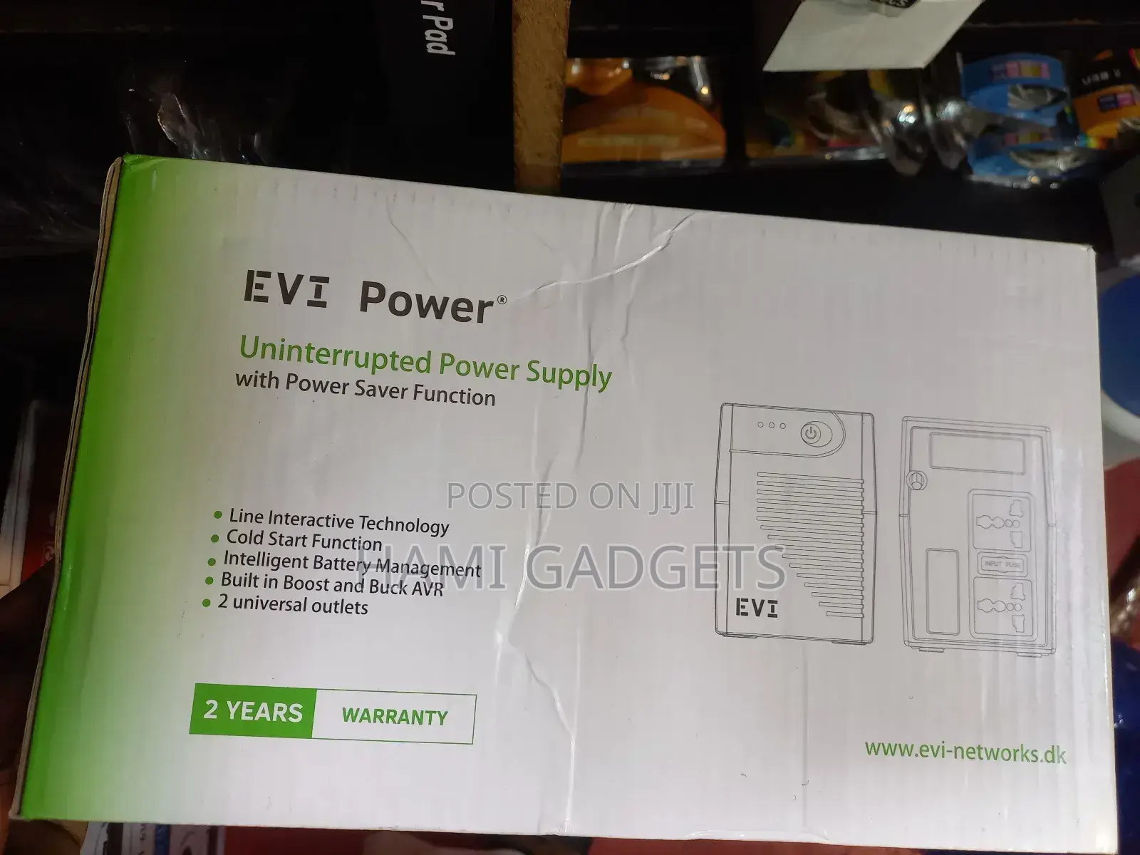 Evi Power Uninterrupted Power Supply 650va