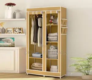 2 Colour Canvas Wardrobe