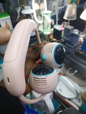 Portable, Wearable Neck Fan.