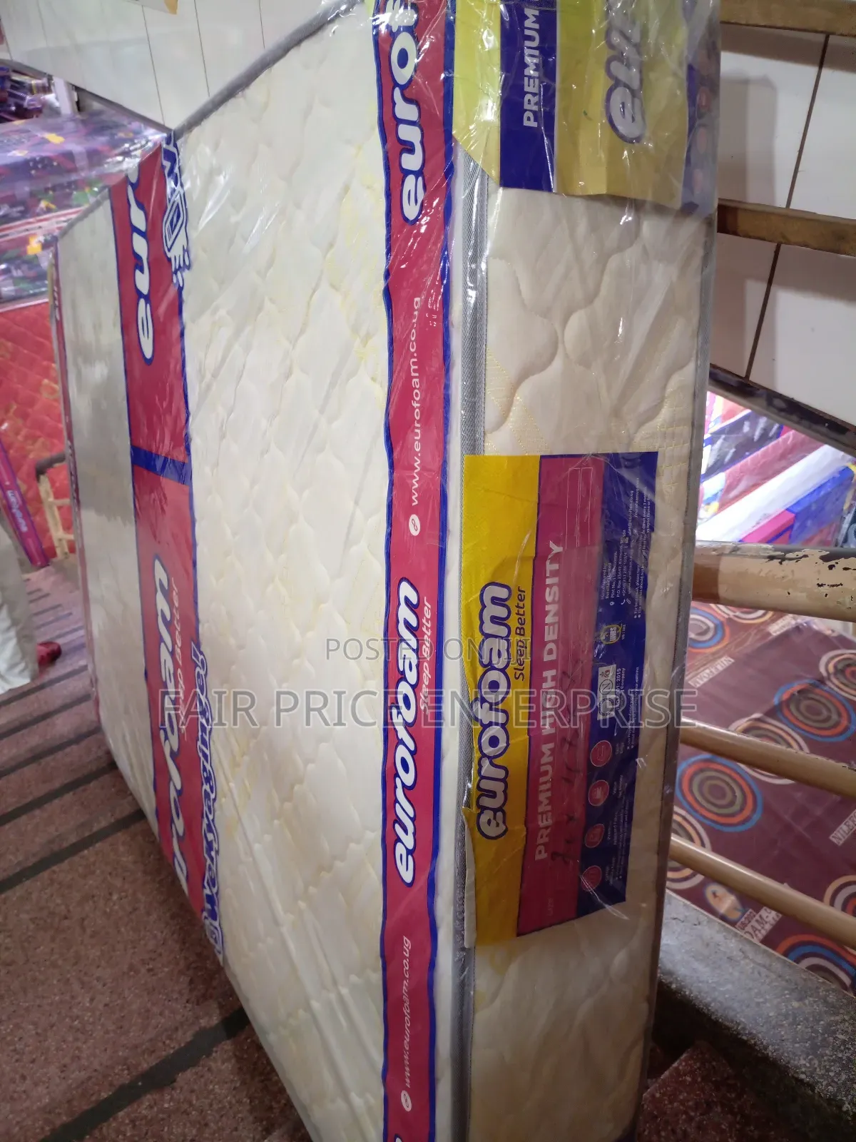 Eurofoam Mattress Premium High Density 4x6 By6 Inches