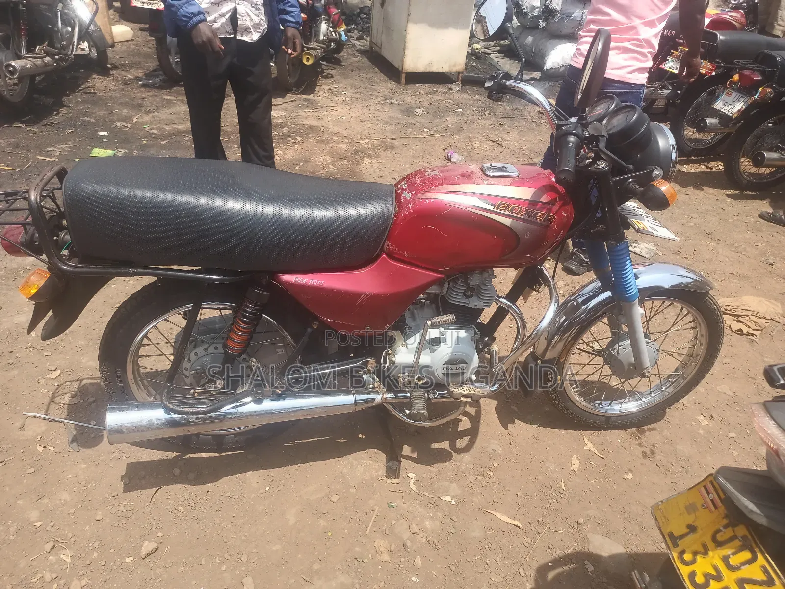 Bajaj Boxer 100 2024 Red