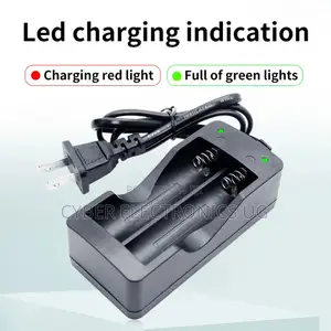 Fast Charge 18650 Li-Ion Rechargeable Battery Charger