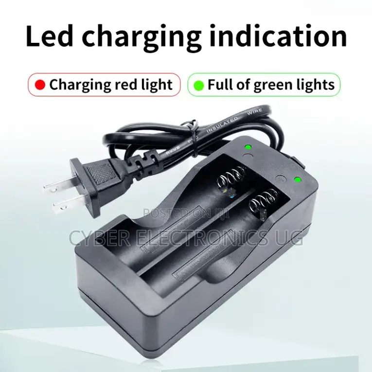Fast Charge 18650 Li-Ion Rechargeable Battery Charger