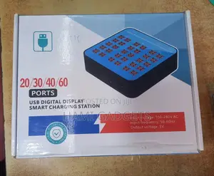 40 -USB Digital Display Smart Charging Station
