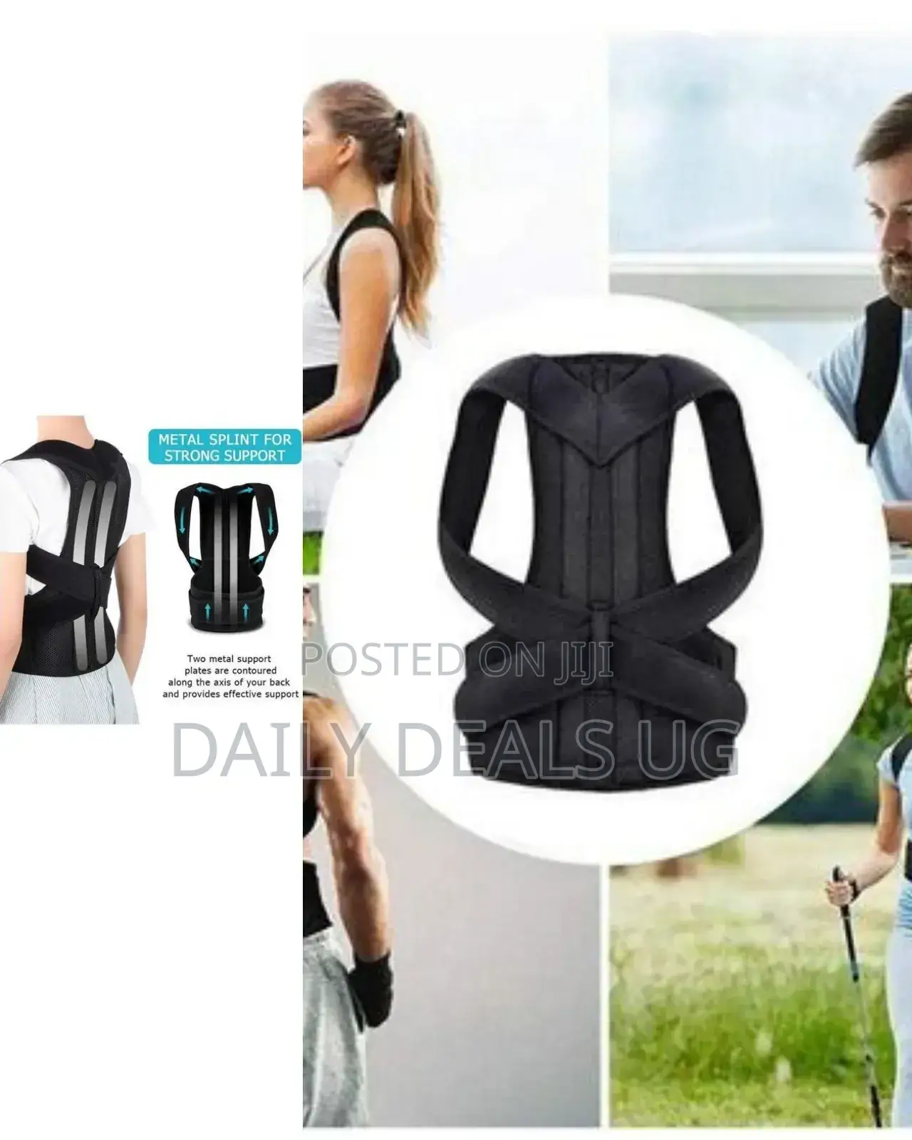Man High Back Vest