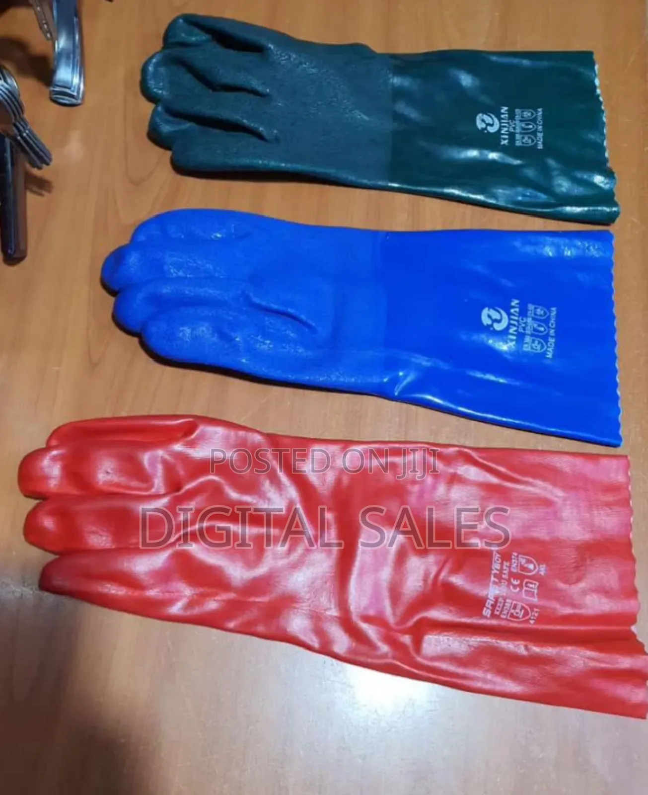 PVC Cleaning Chemical Gloves