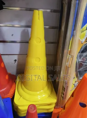 6pcs Bright Neon Colored Cones