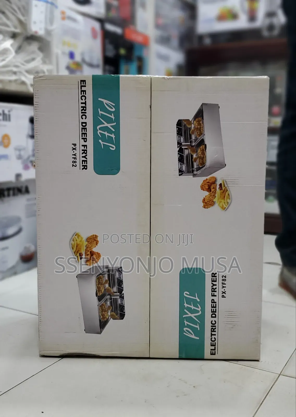 Pixel Deep Fryer 1set 6×2l - 2500w X 2,Commercial-Grade Dual