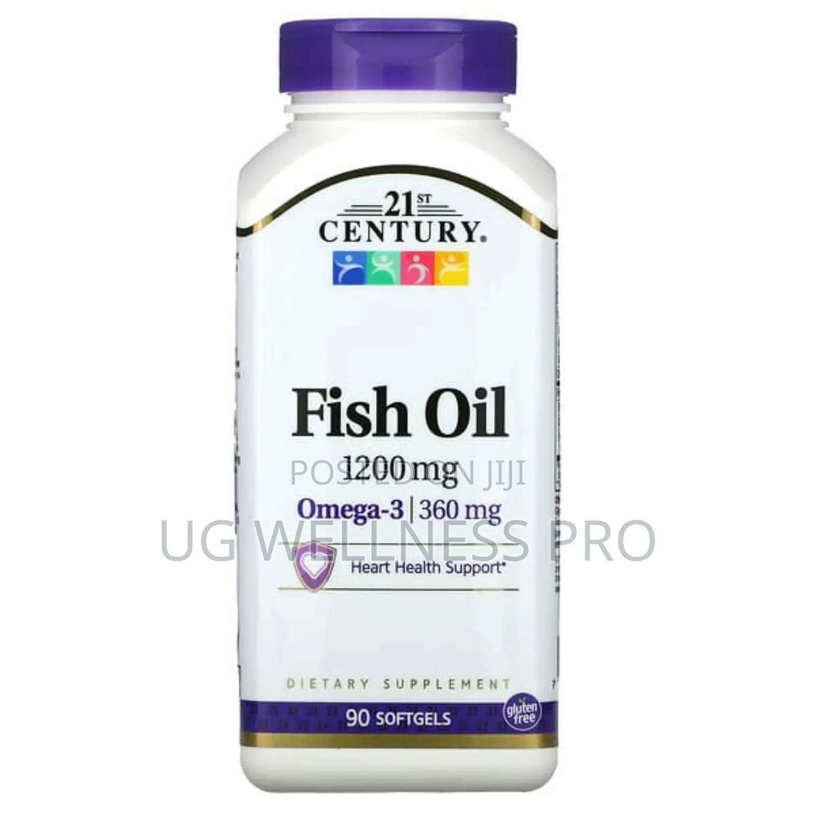 21st Century, Fish Oil, 1,200 Mg, 90 Softgels