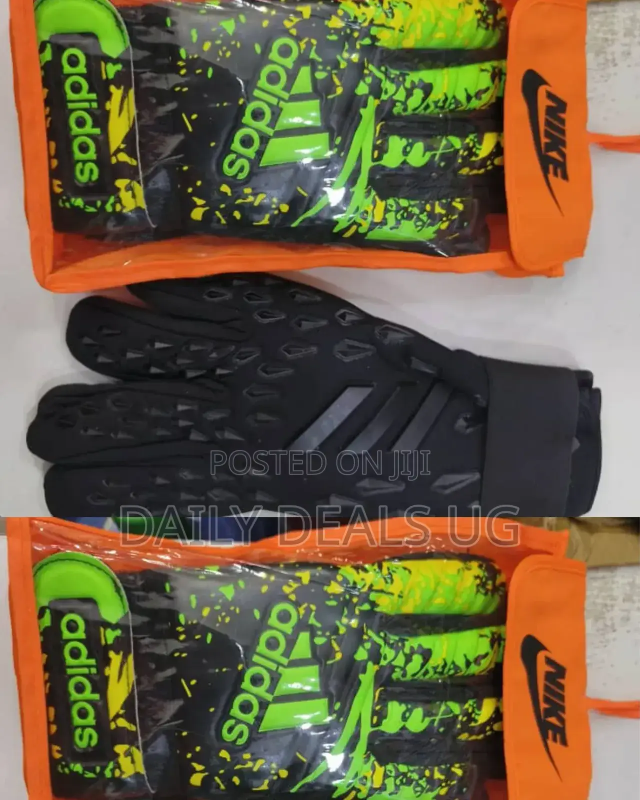 Black Goalkeeper Gloves