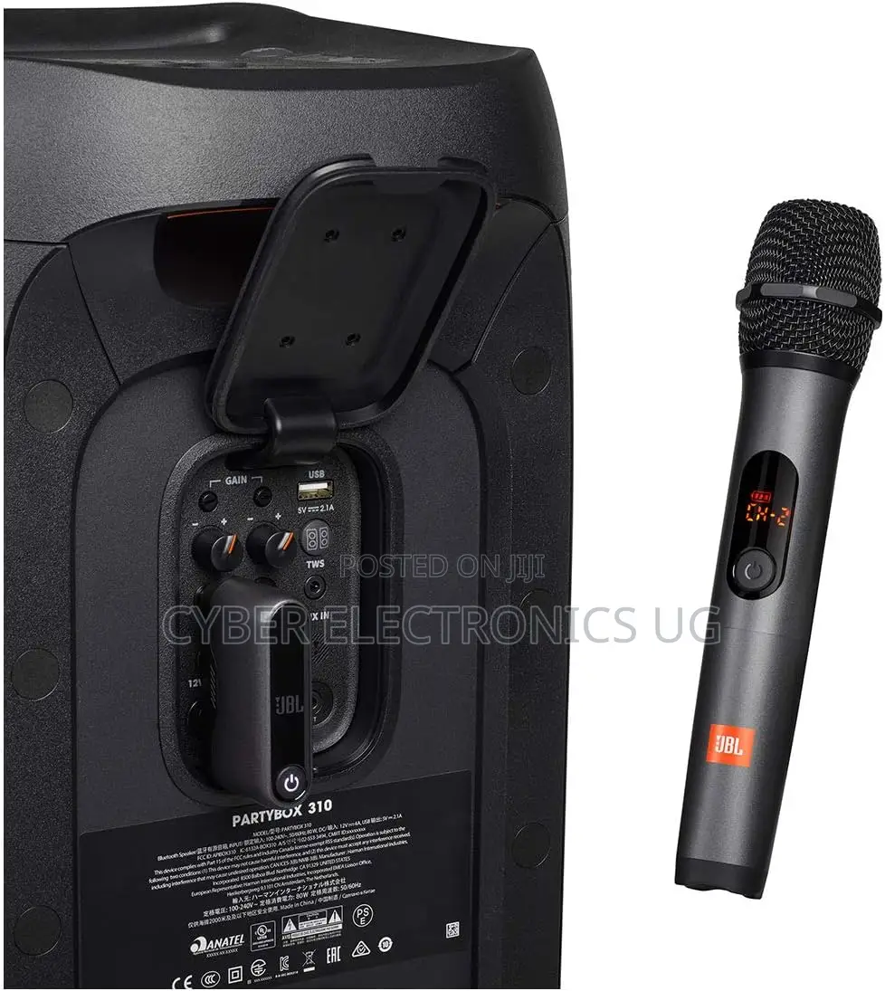 Double JBL Wireless Microphone System With Receiver Original