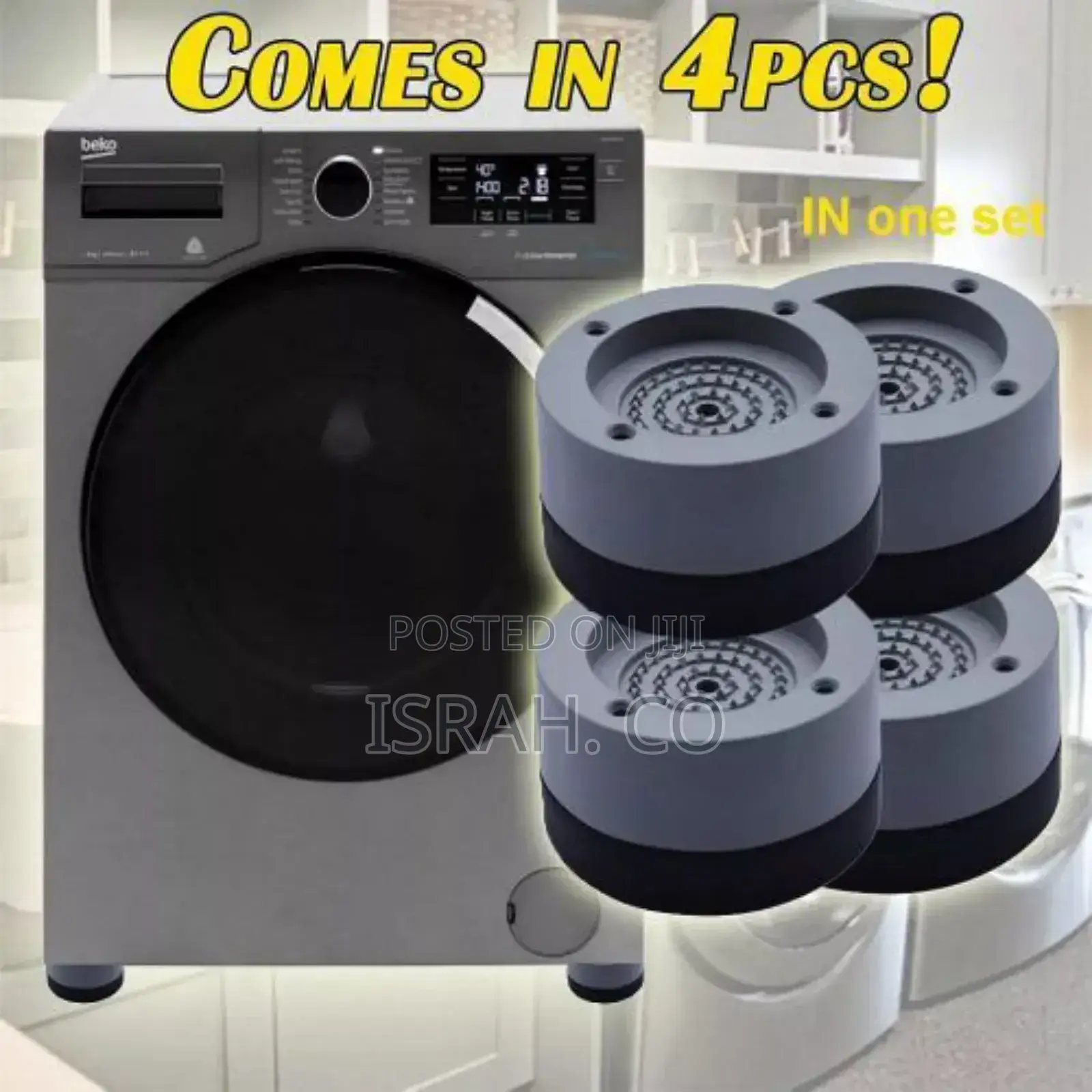 4 PC Refrigerator Washing Machine Padanti Vibration Silencer