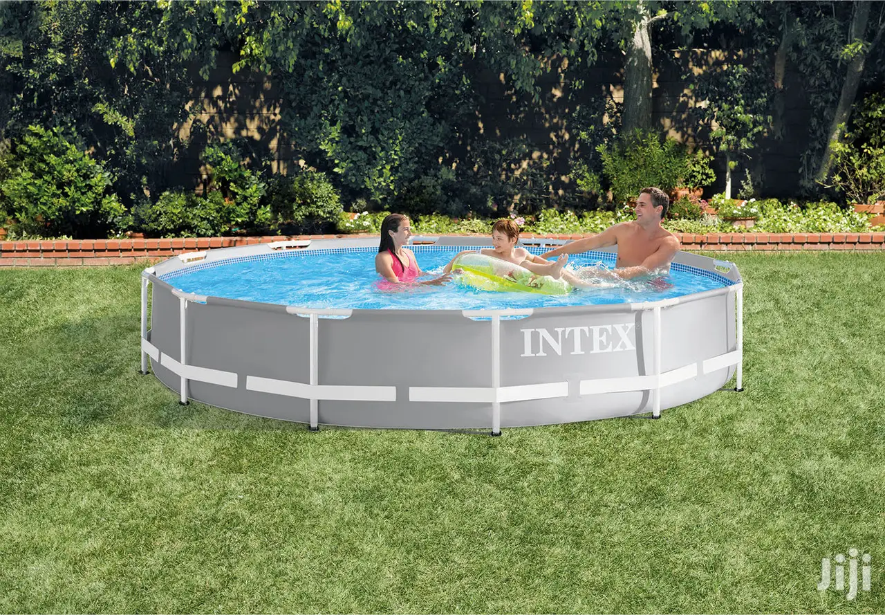 Intex 12ft X 30in Prism Frame Pool Set With Filter Pump
