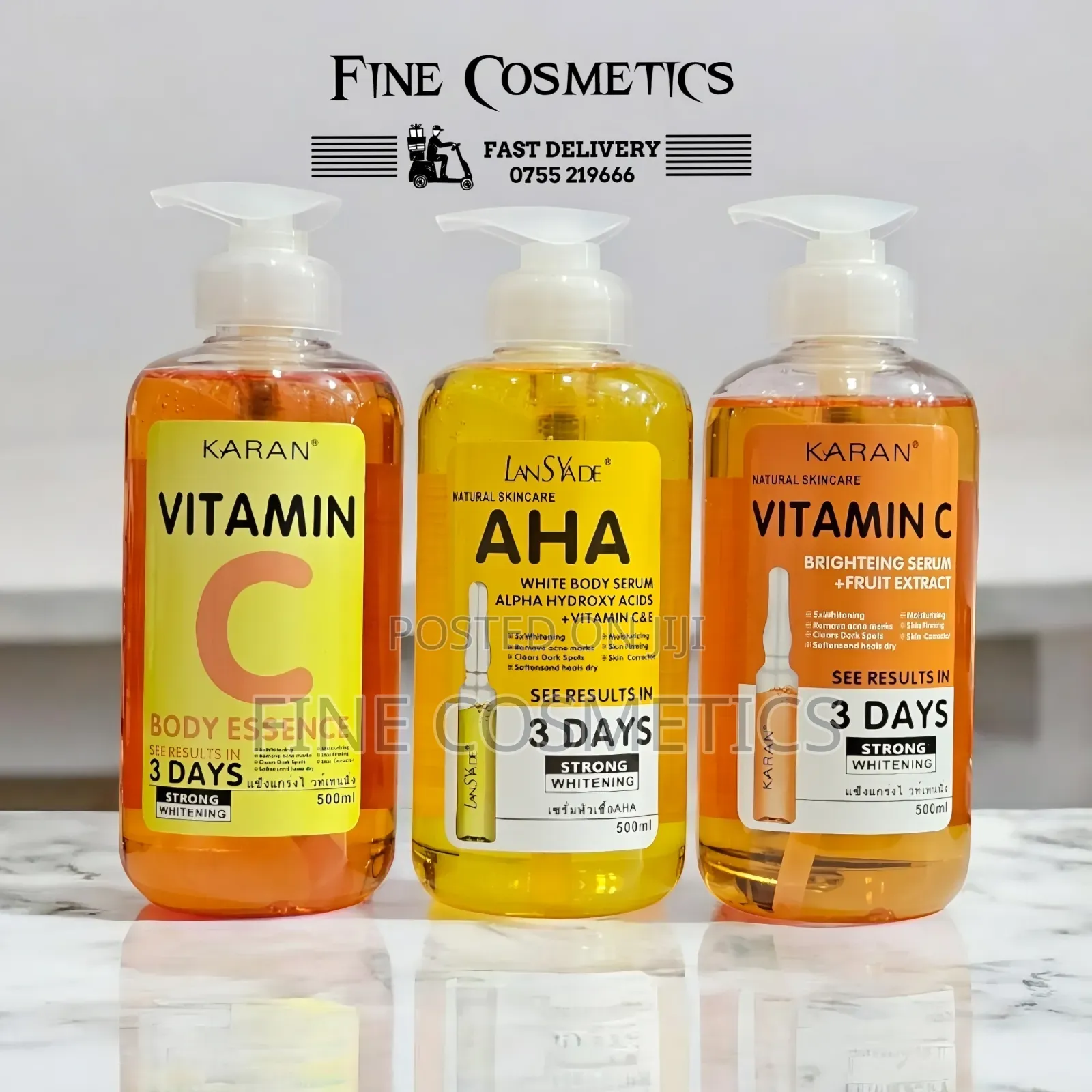 VITAMIN C AHA Alpha Hydroxy Acids Strong Whitening Aha Serum