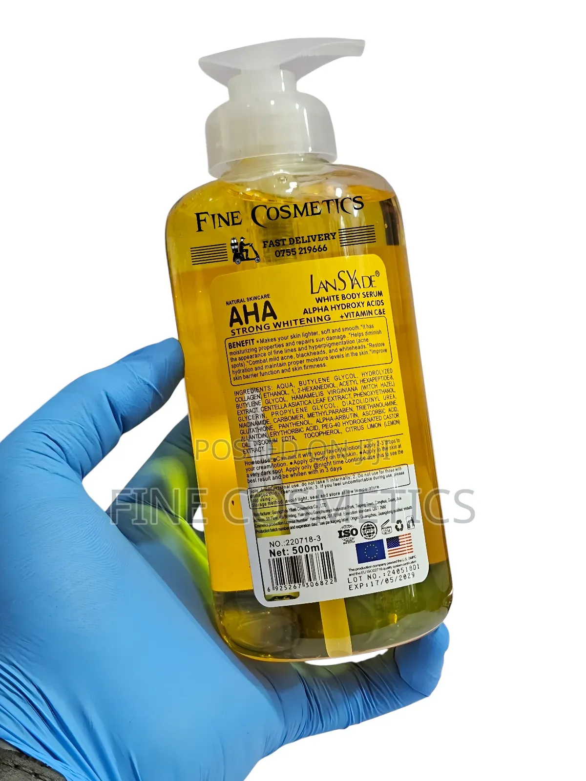 VITAMIN C AHA Alpha Hydroxy Acids Strong Whitening Aha Serum