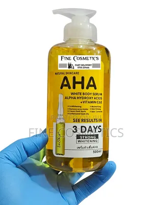 VITAMIN C AHA Alpha Hydroxy Acids Strong Whitening Aha Serum