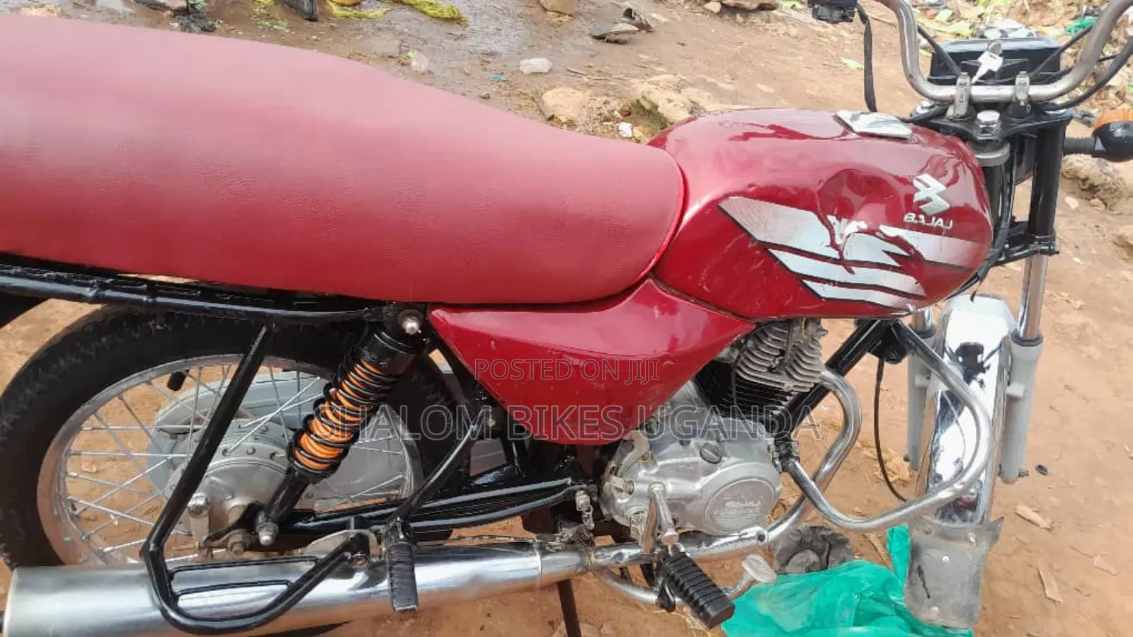 Bajaj Boxer 2016 Red